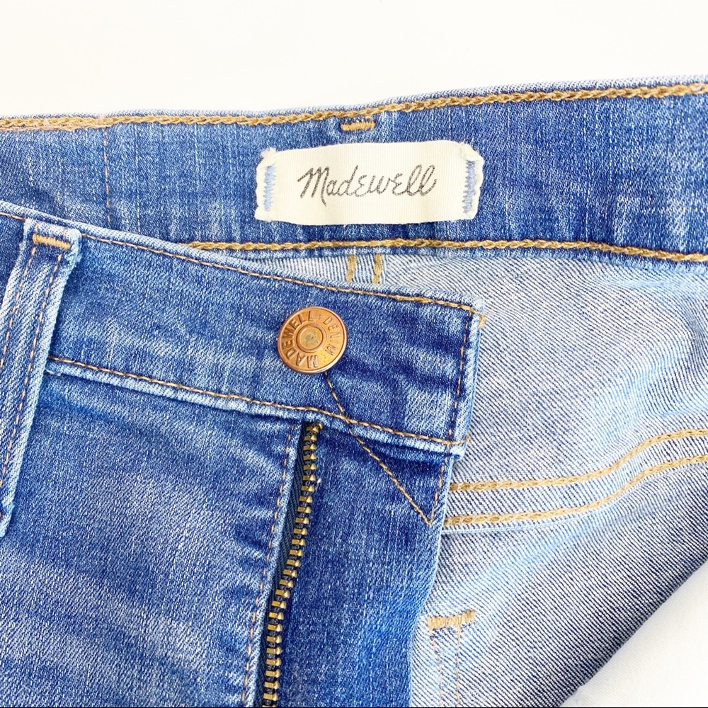 Madewell 10” High Rise Skinny Jeans: Drop Step Hem - Picture 13 of 16